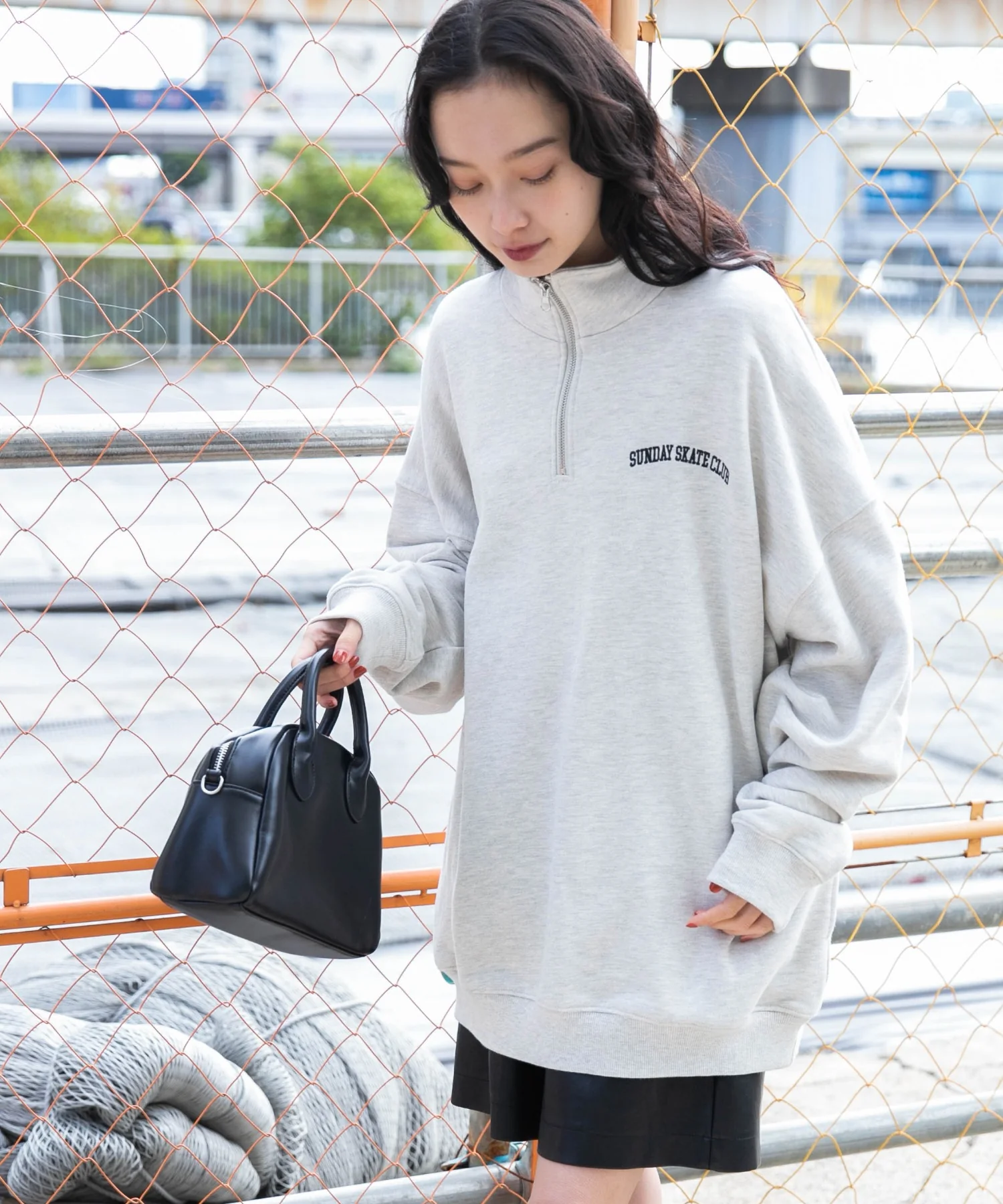 ヘビーウエイトハーフZIPワンポイントPO - Image 29
