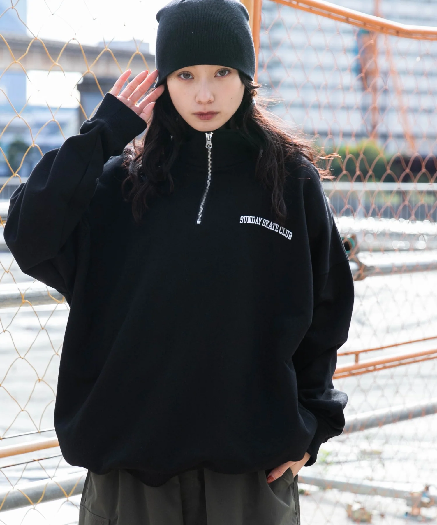 ヘビーウエイトハーフZIPワンポイントPO - Image 36