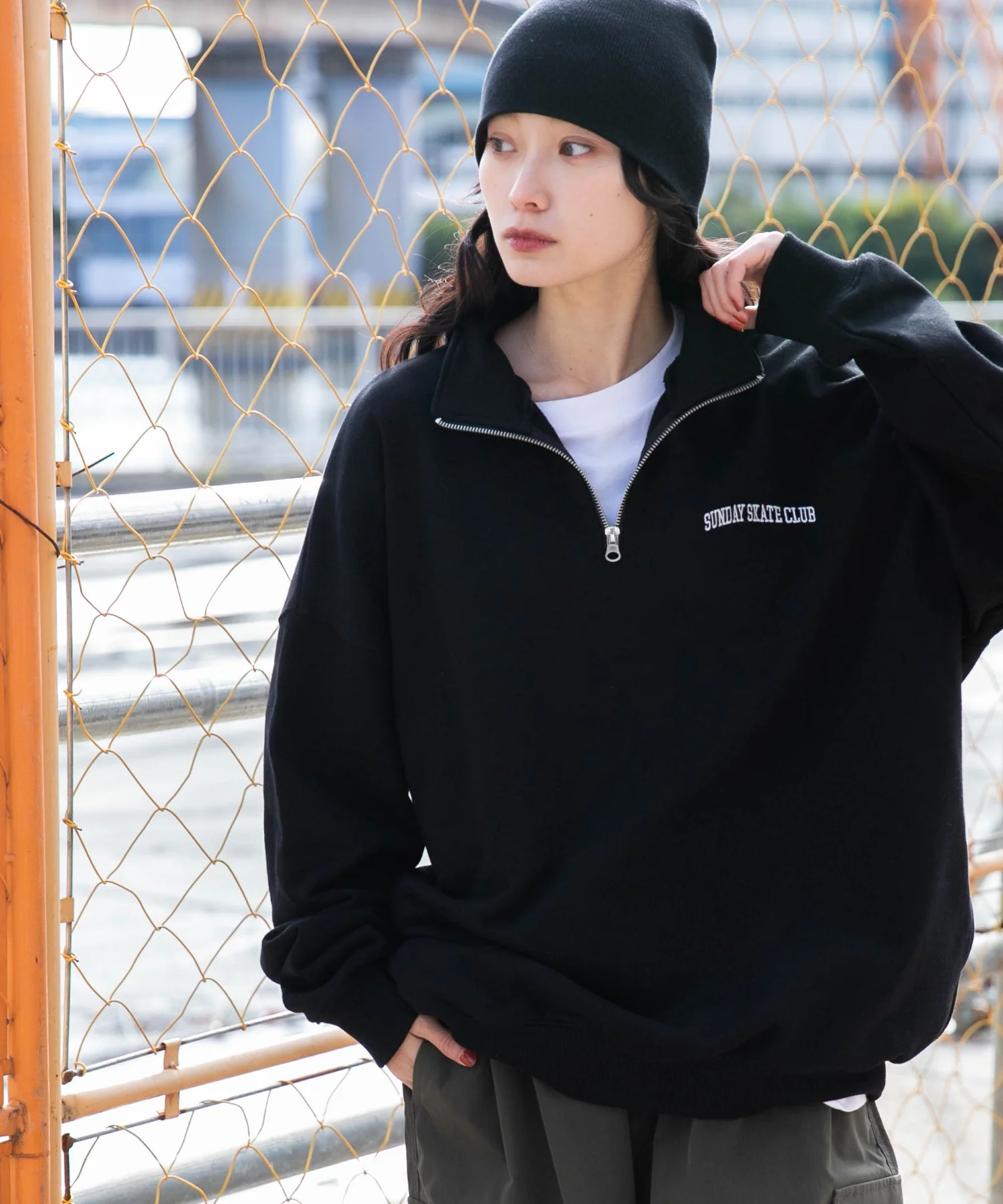 ヘビーウエイトハーフZIPワンポイントPO - Image 38