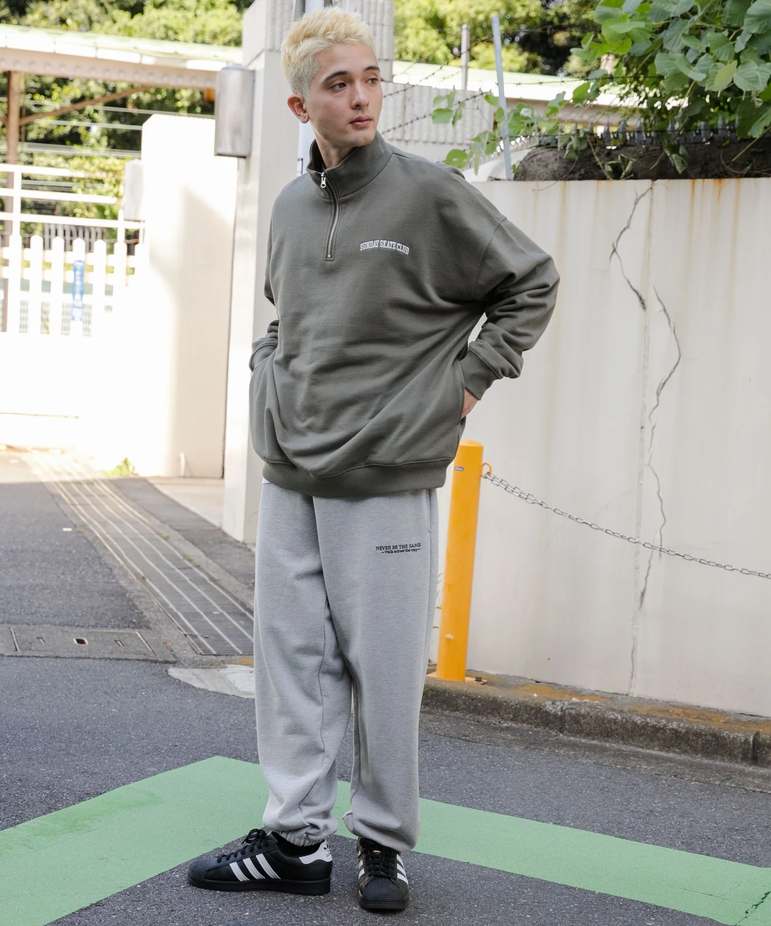 ヘビーウエイトハーフZIPワンポイントPO - Image 5