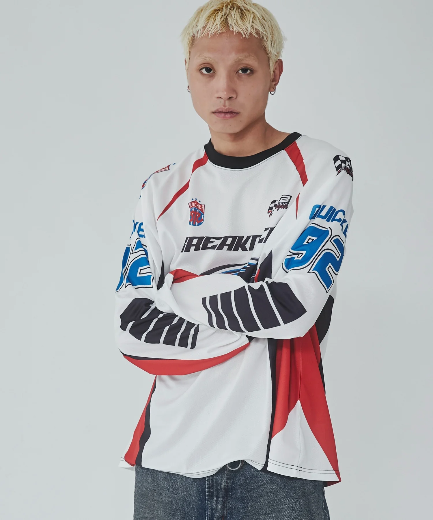 レーシングロゴメッシュT(LS) - Image 5