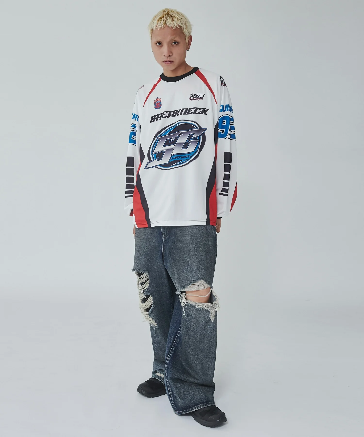 レーシングロゴメッシュT(LS) - Image 7