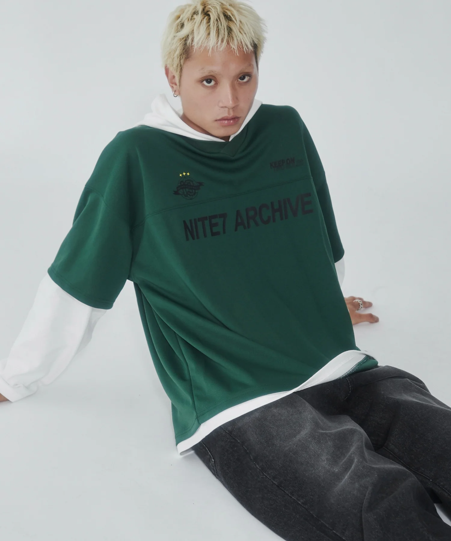 メッシュレイヤードTパーカー(LS) - Image 9