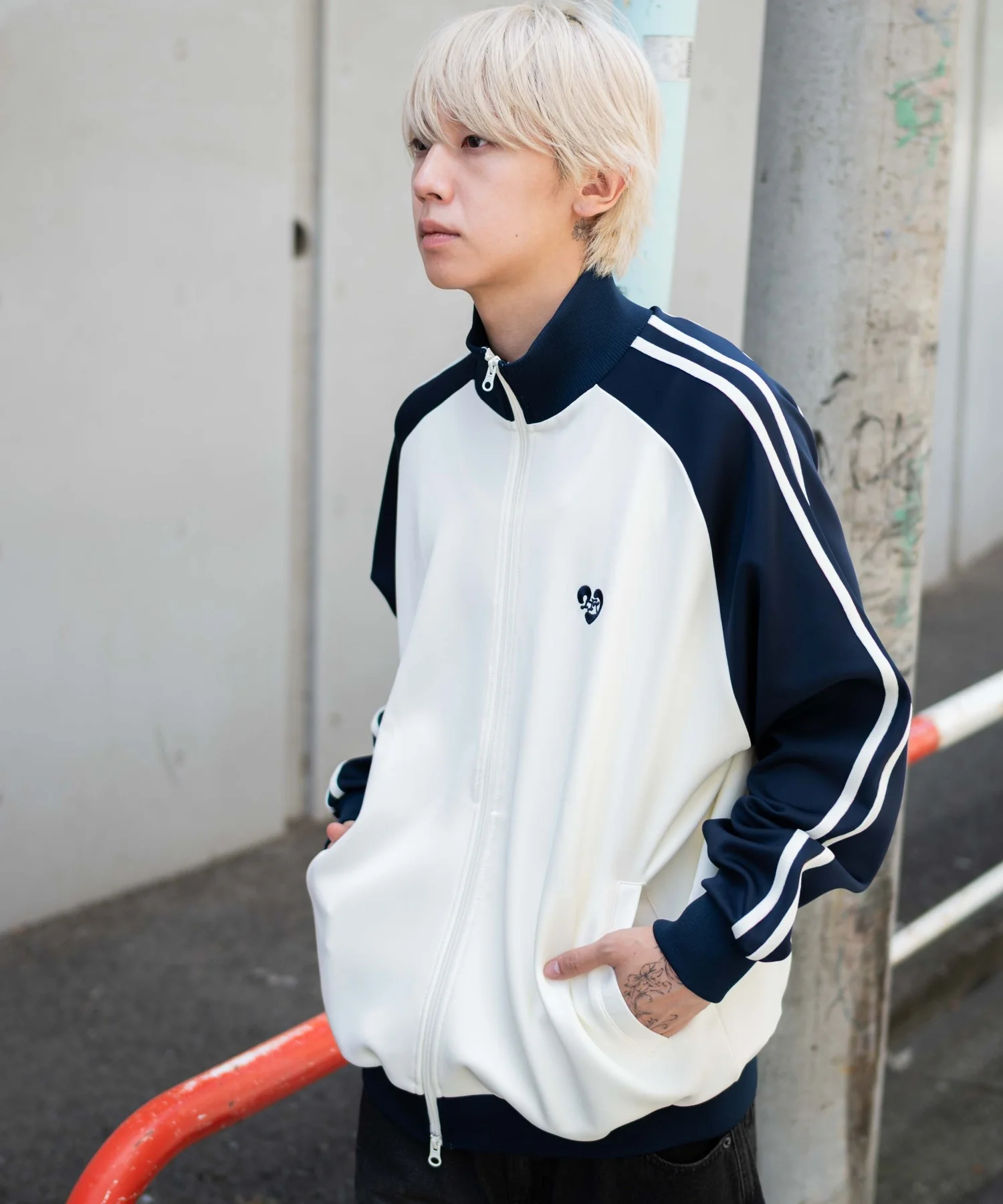 ラグランライントラックジャケット - Image 24