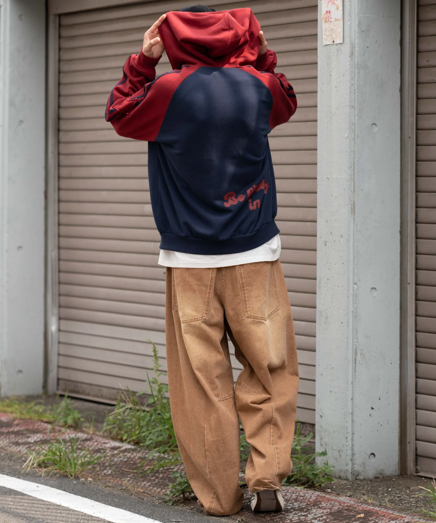 ラインラグランZIPパーカー - Image 16