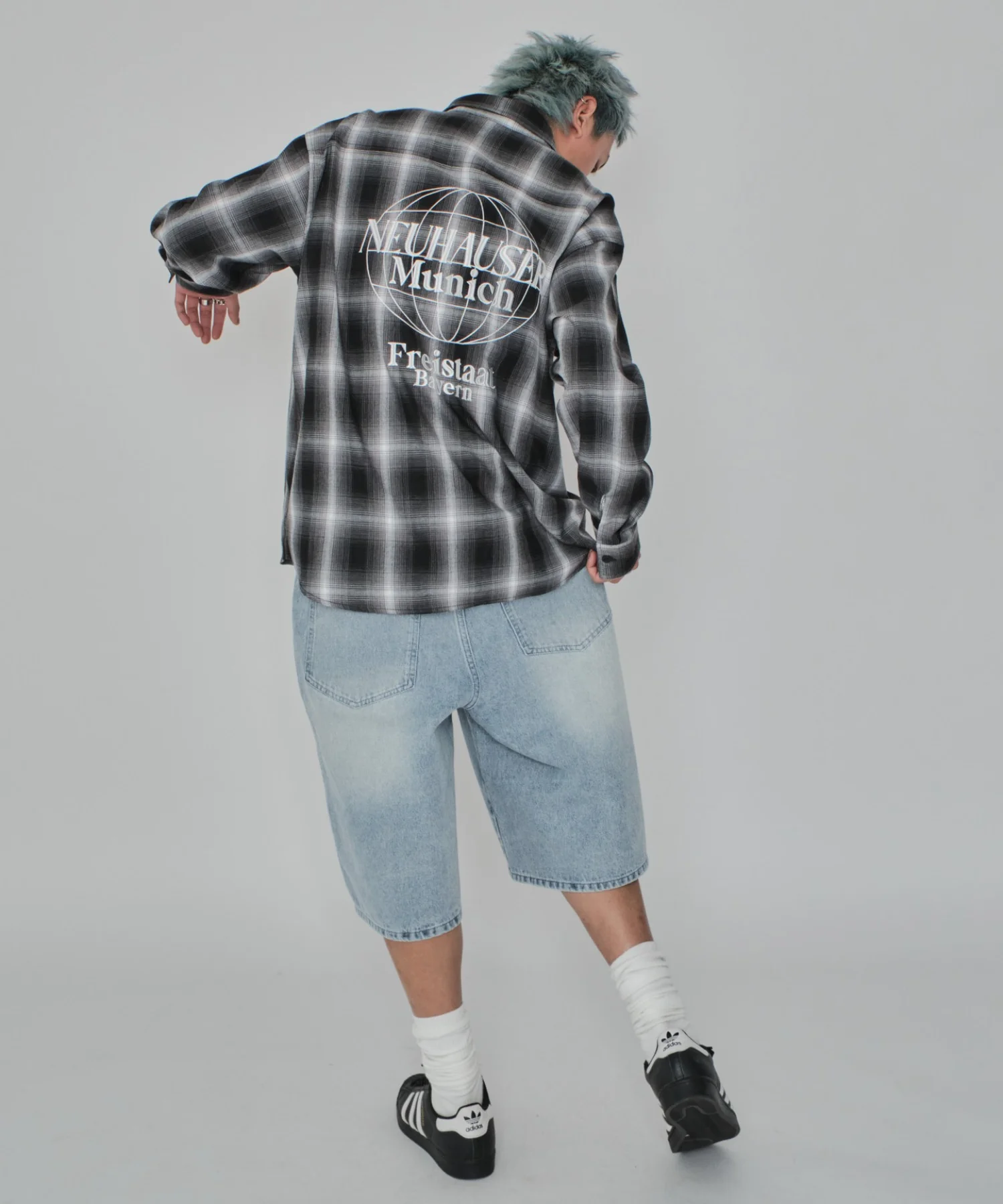 スーパーバギーデニムショーツ - Image 19