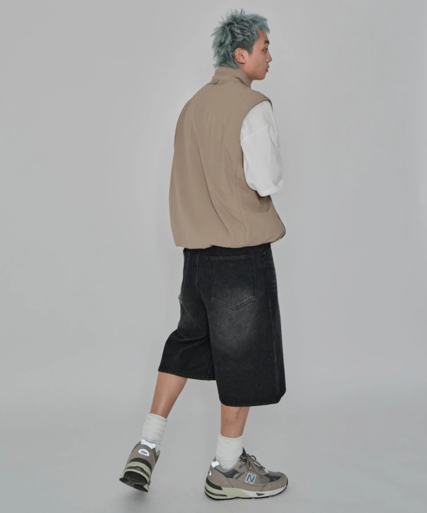スーパーバギーデニムショーツ - Image 35