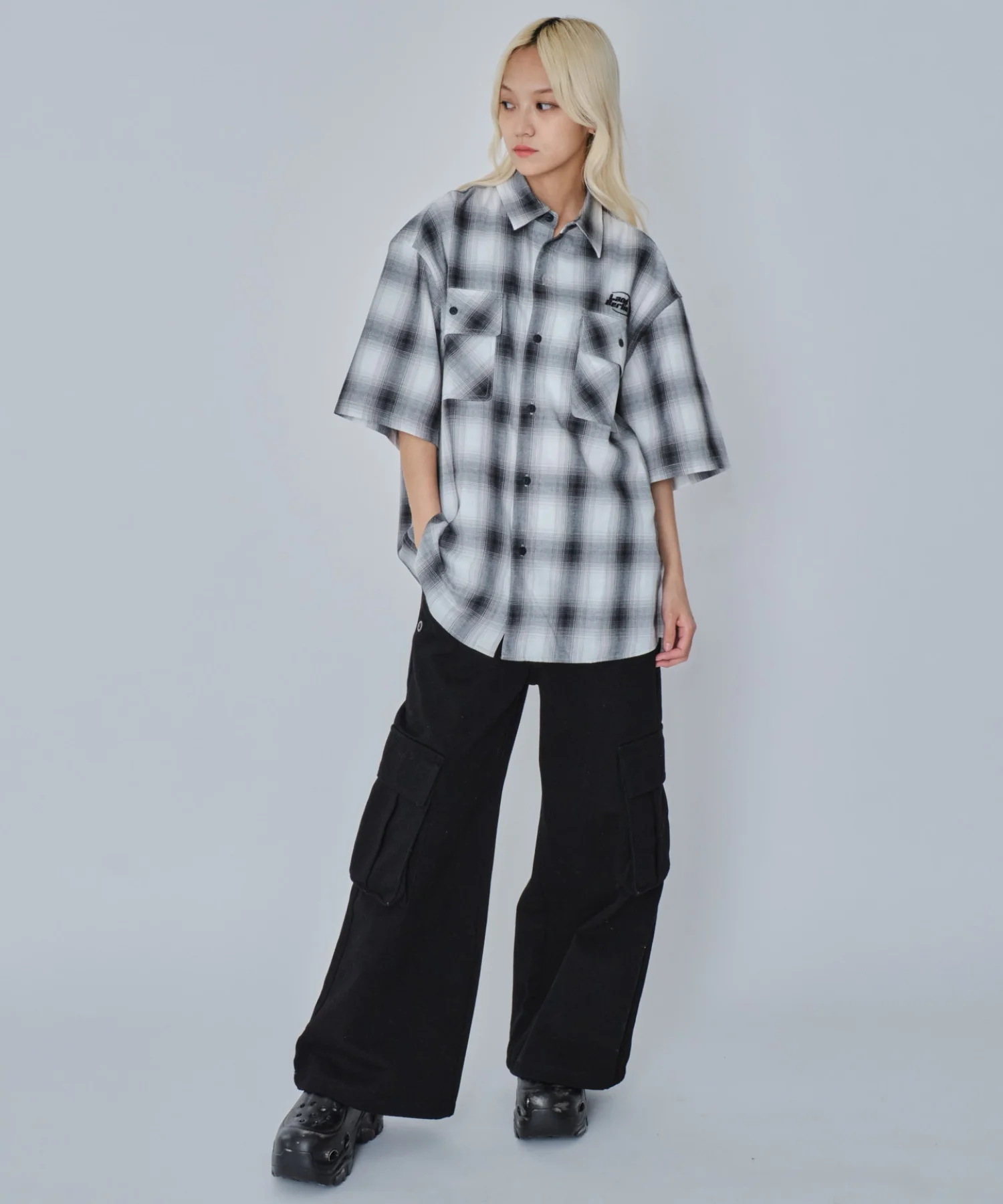 グラフィックオンブレチェックシャツ（SS） - Image 11
