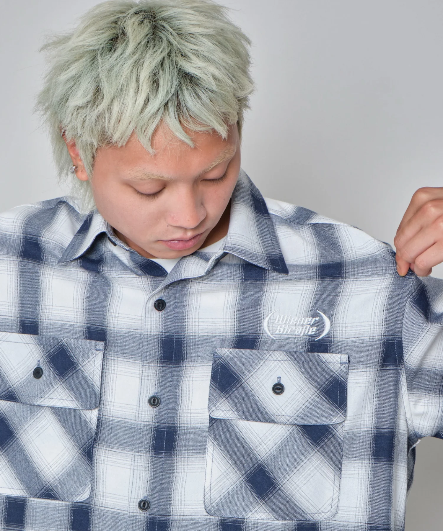 グラフィックオンブレチェックシャツ（SS） - Image 18