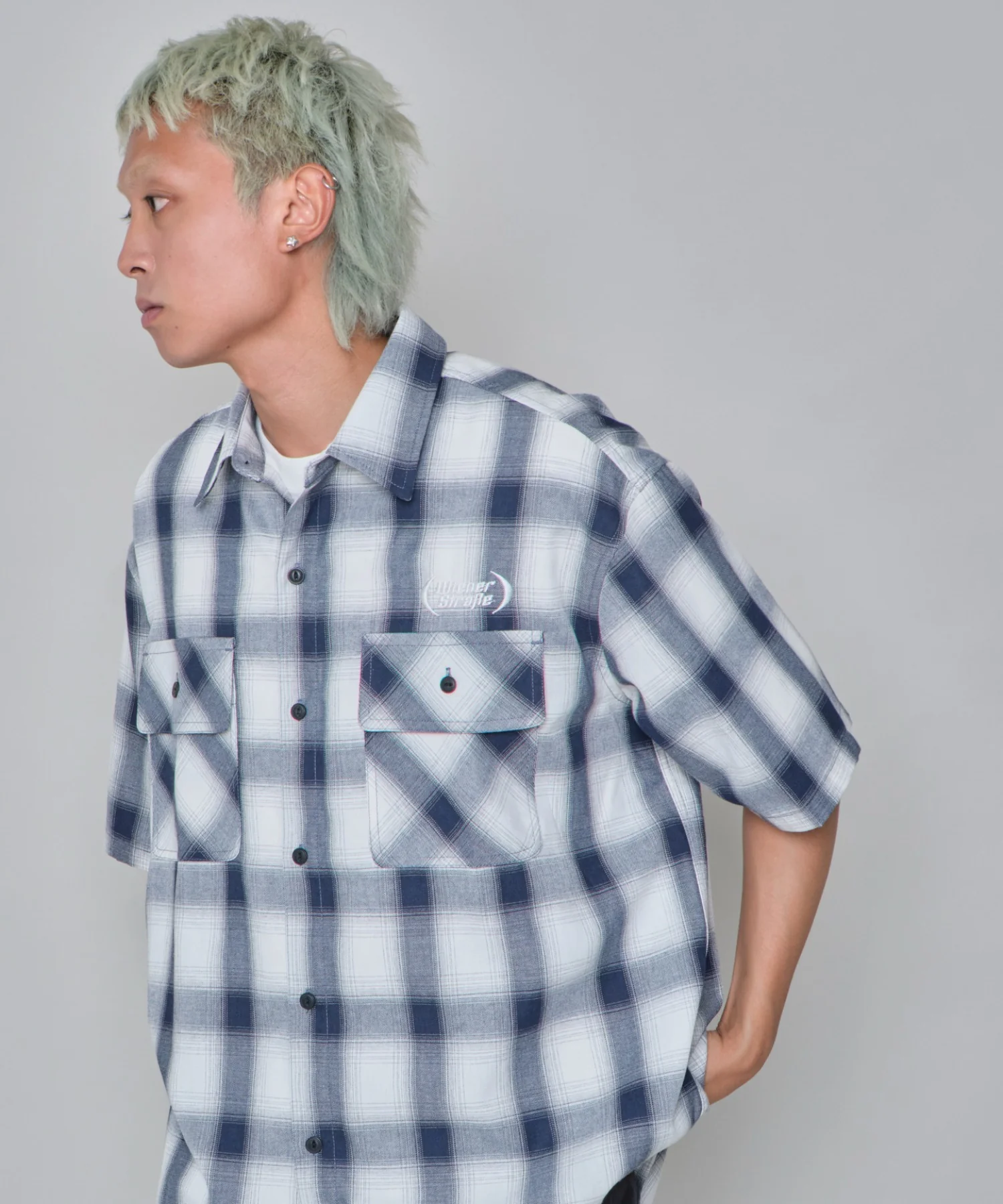 グラフィックオンブレチェックシャツ（SS） - Image 19