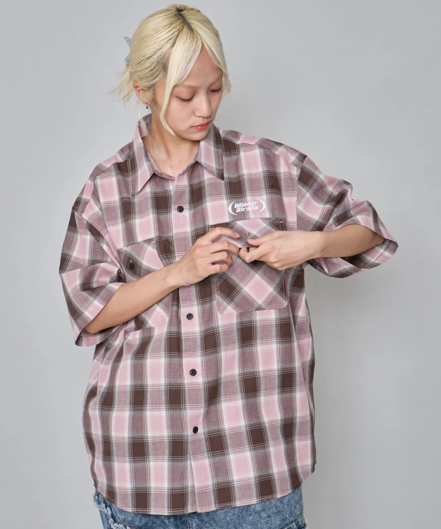 グラフィックオンブレチェックシャツ（SS） - Image 29