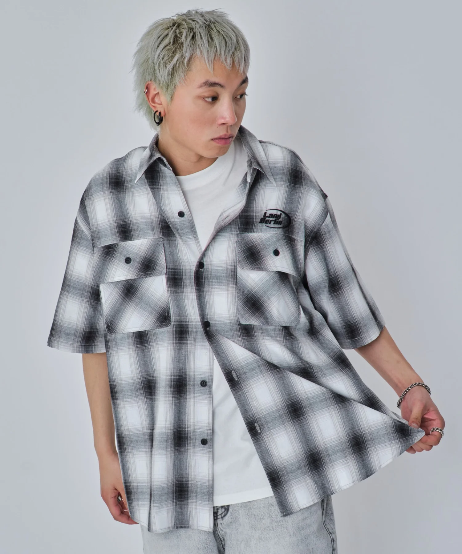 グラフィックオンブレチェックシャツ（SS） - Image 31
