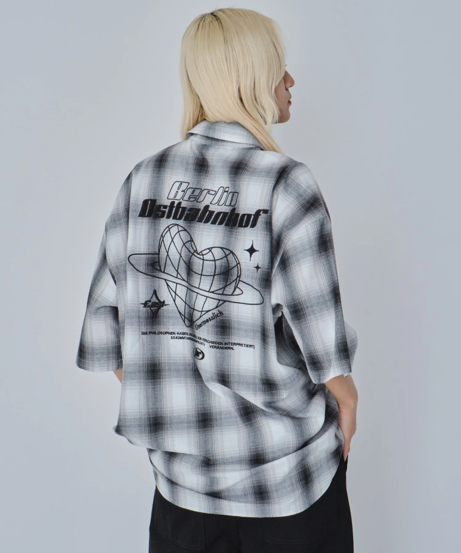 グラフィックオンブレチェックシャツ（SS） - Image 4
