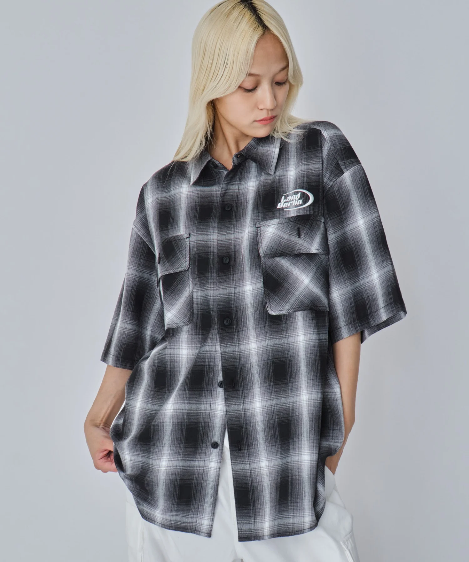 グラフィックオンブレチェックシャツ（SS） - Image 42