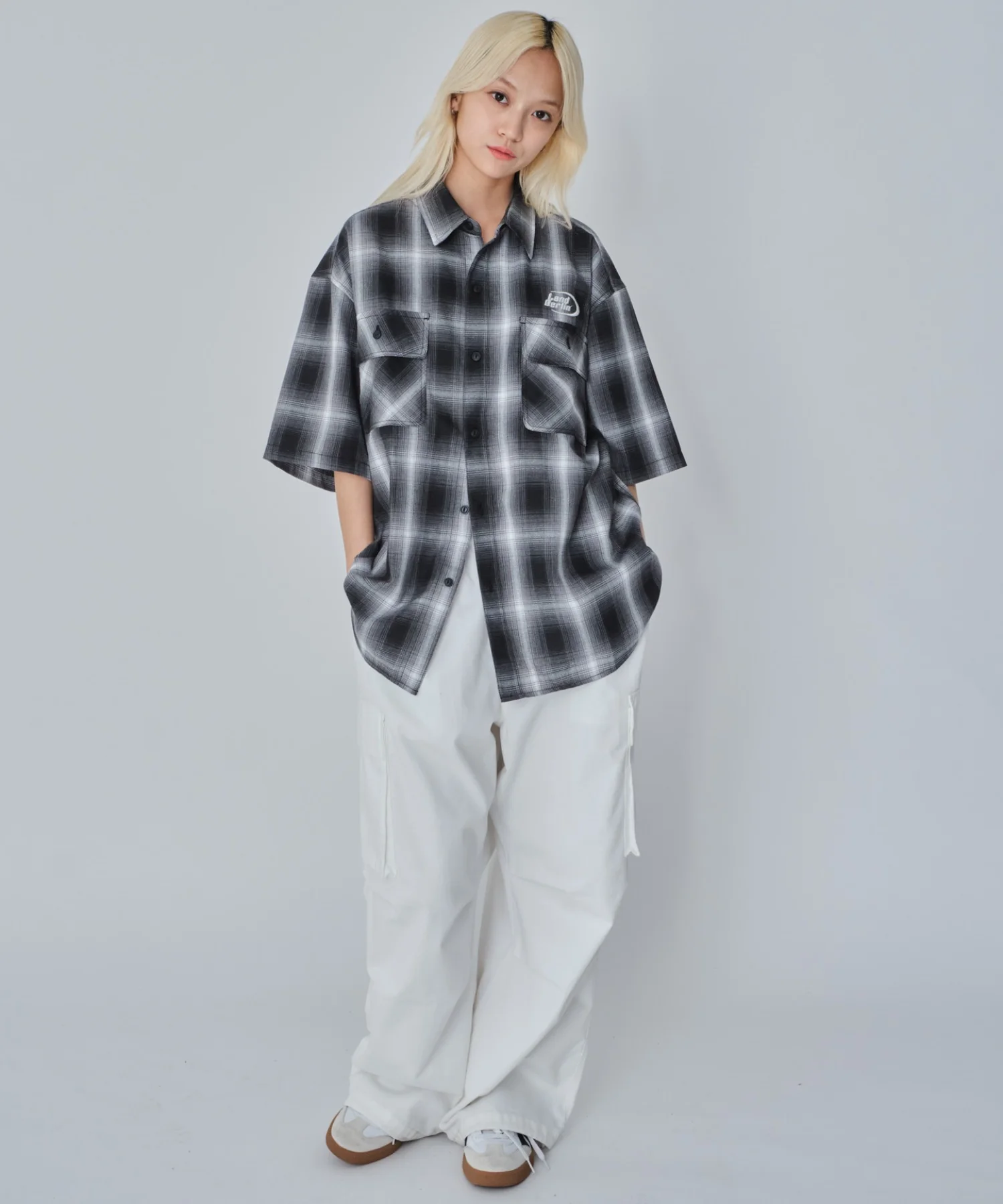 グラフィックオンブレチェックシャツ（SS） - Image 46