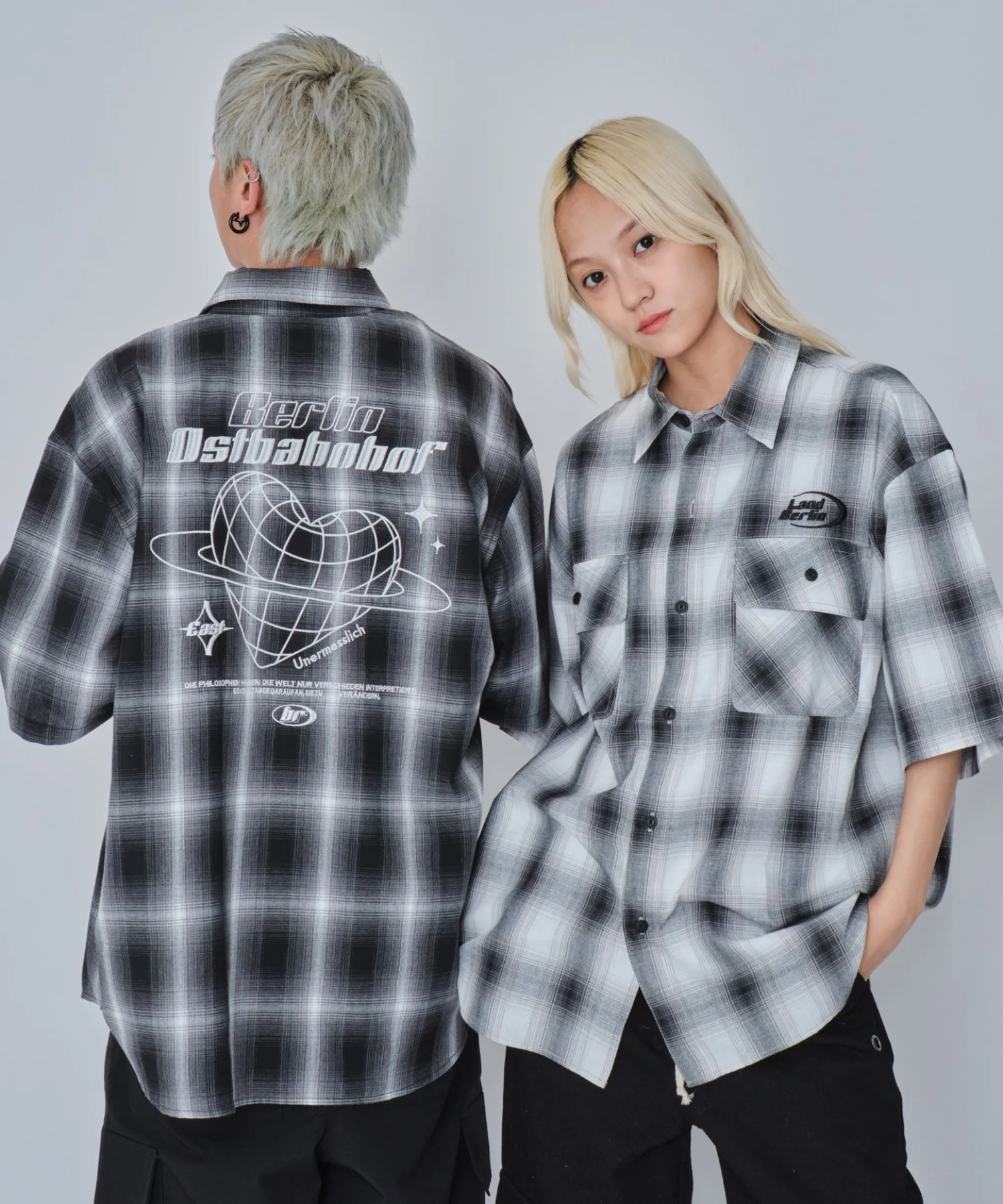 グラフィックオンブレチェックシャツ（SS） - Image 48