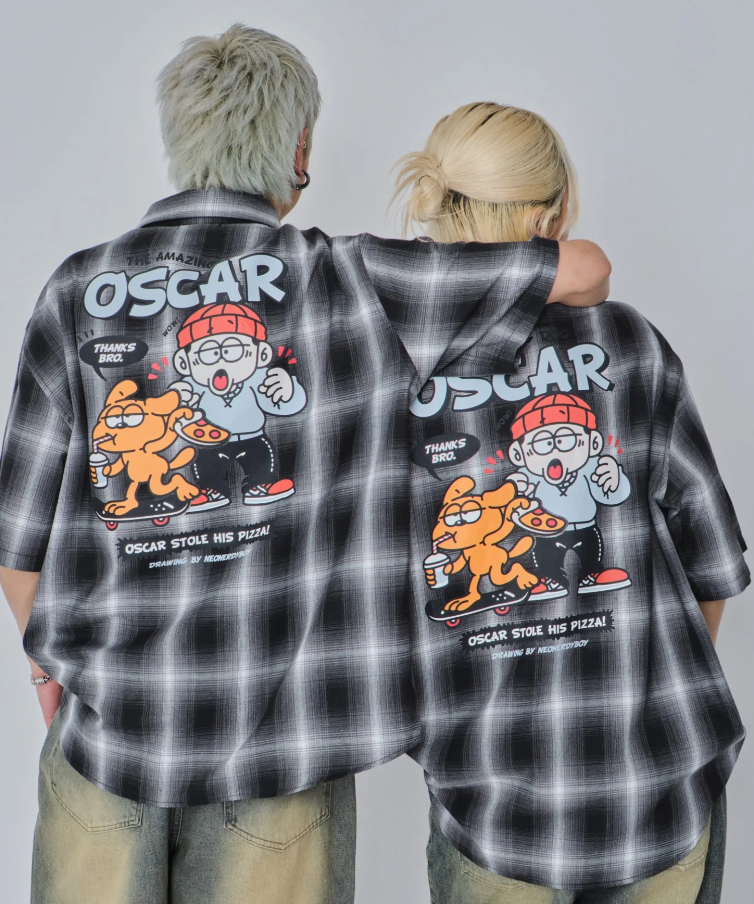 イラストオンブレチェックシャツ（SS） - Image 51