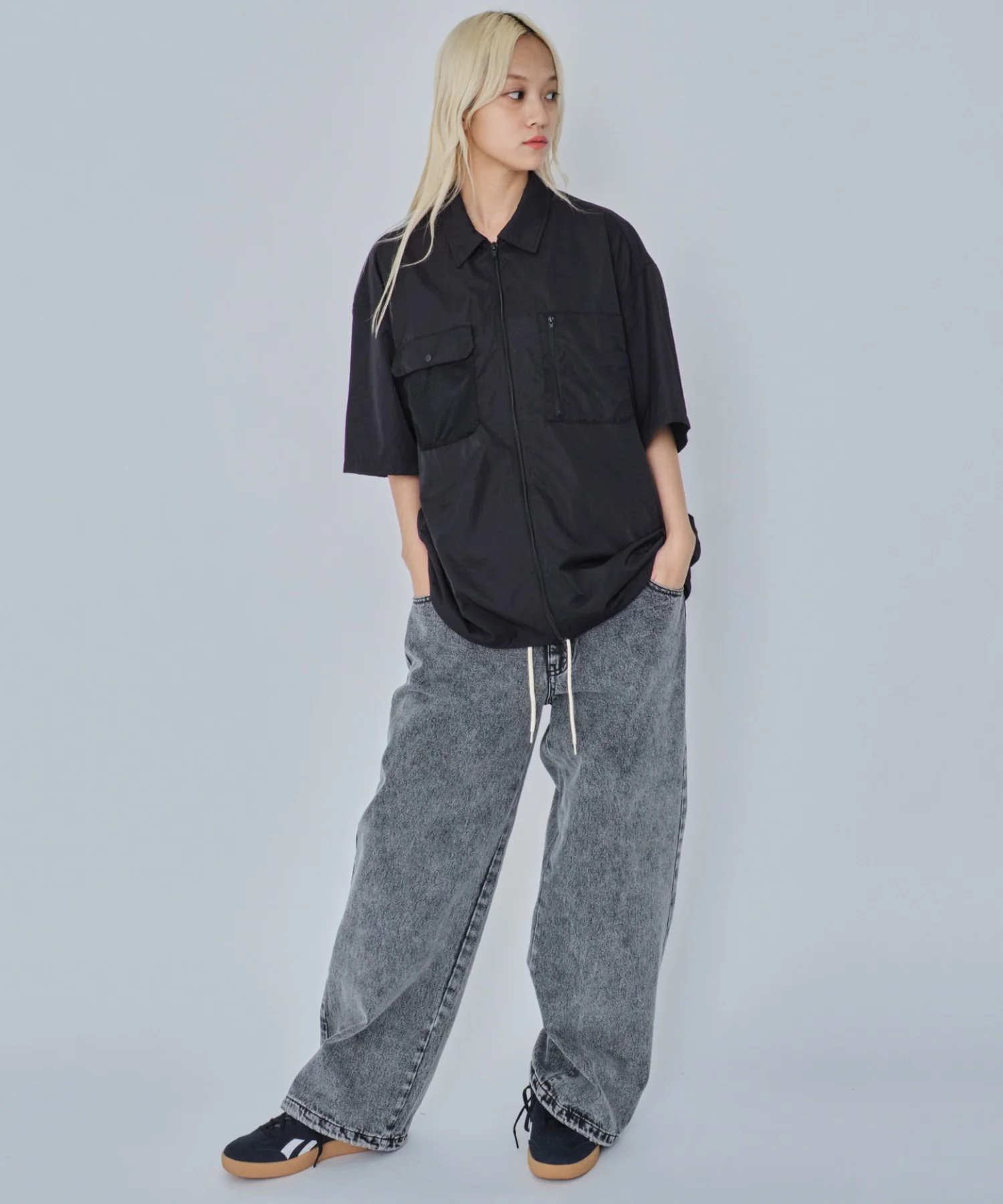 ナイロンメッシュZIPシャツ（SS） - Image 17