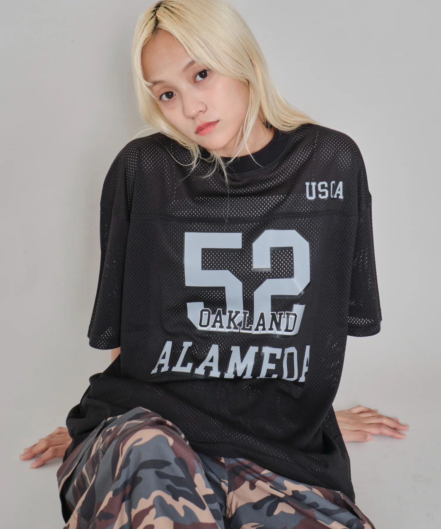 メッシュナンバリンググラフィックT(SS) - Image 4