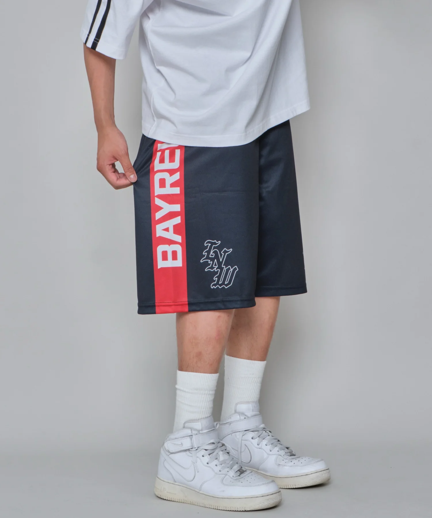 メッシュライングラフィックショーツ - Image 17
