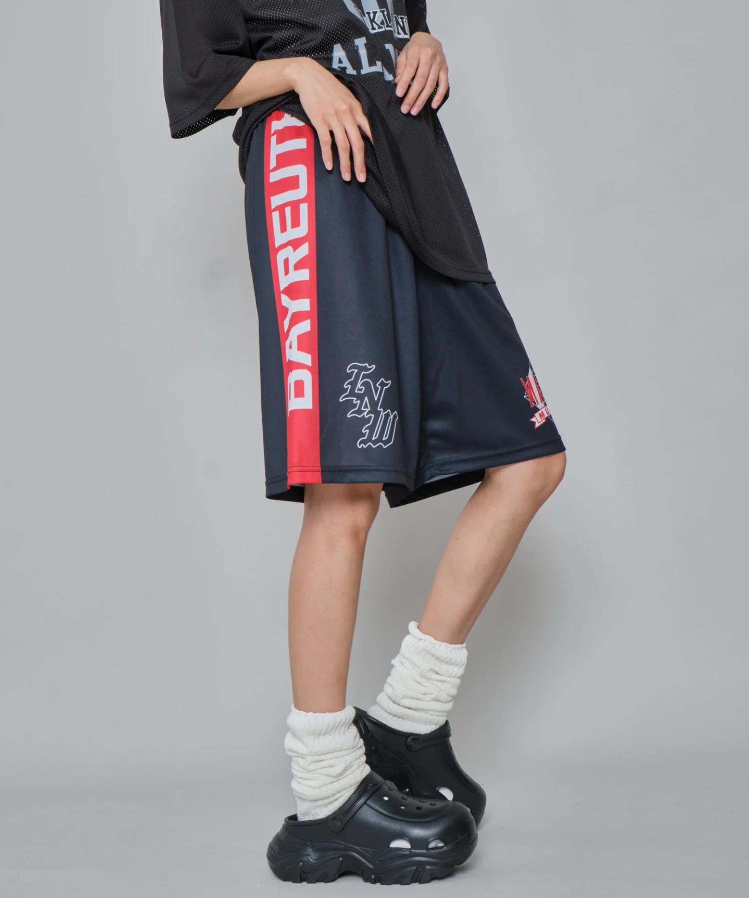メッシュライングラフィックショーツ - Image 21