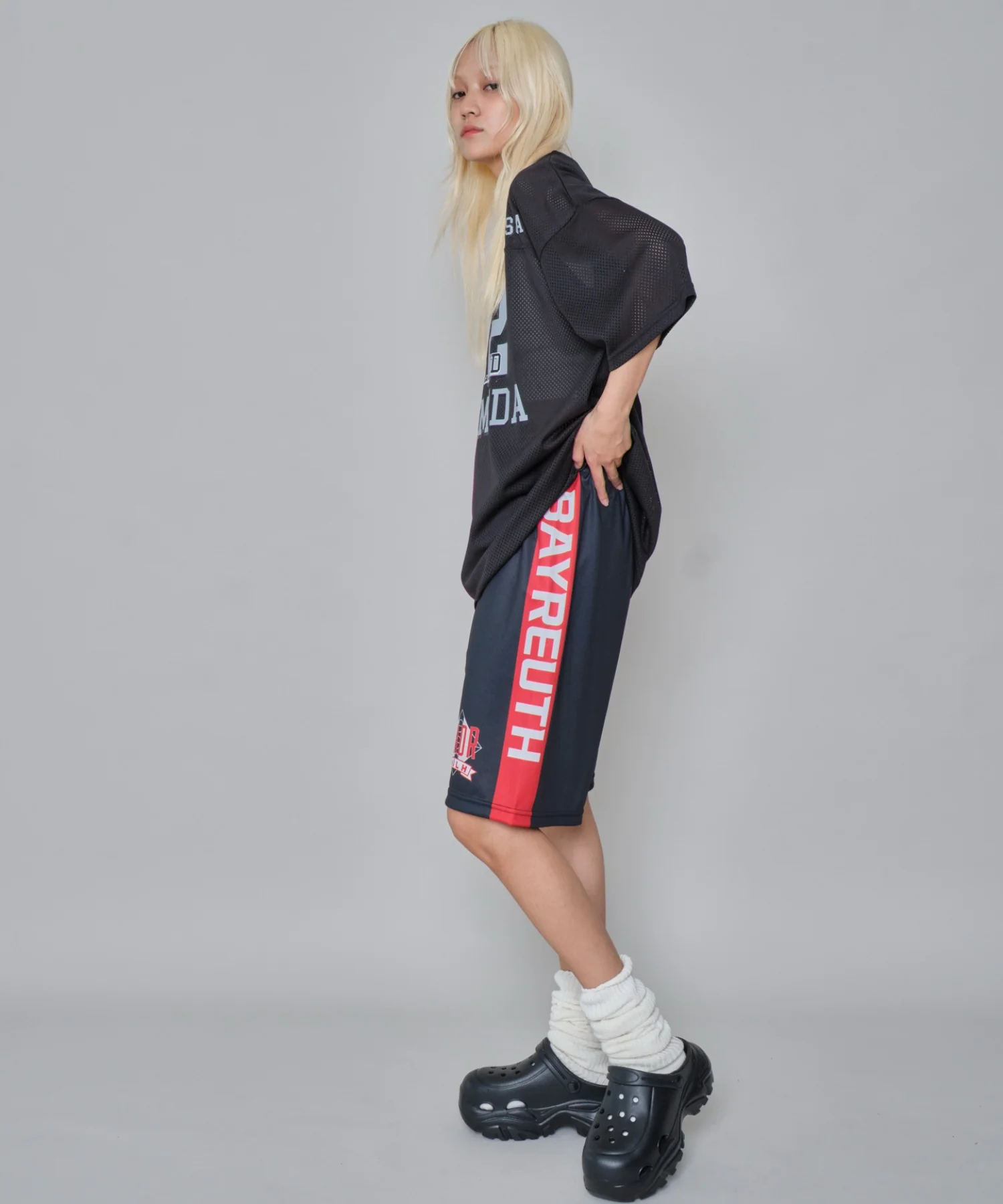 メッシュライングラフィックショーツ - Image 23