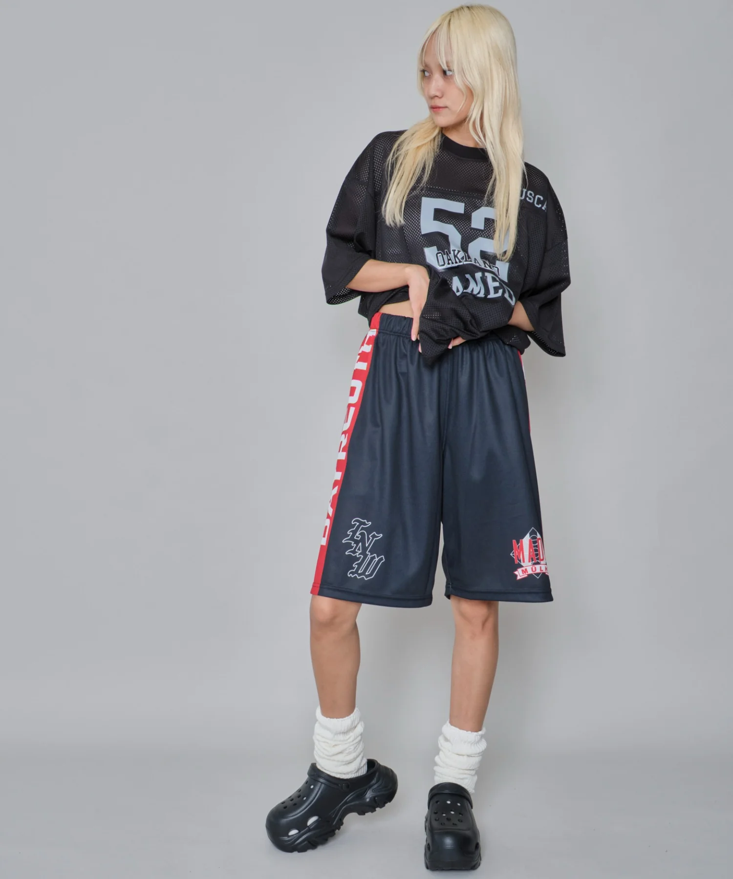 メッシュライングラフィックショーツ - Image 6