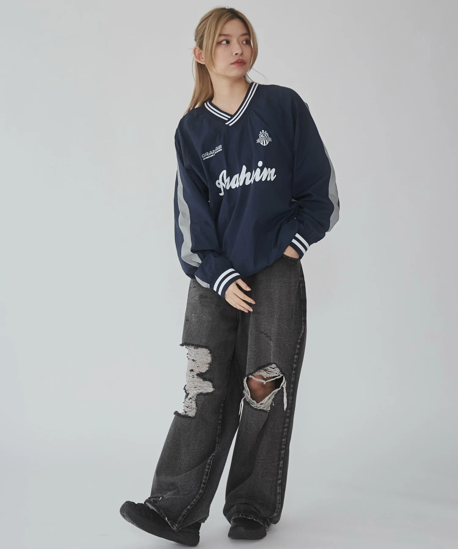 ナイロングラフィックプルオーバー - Image 18