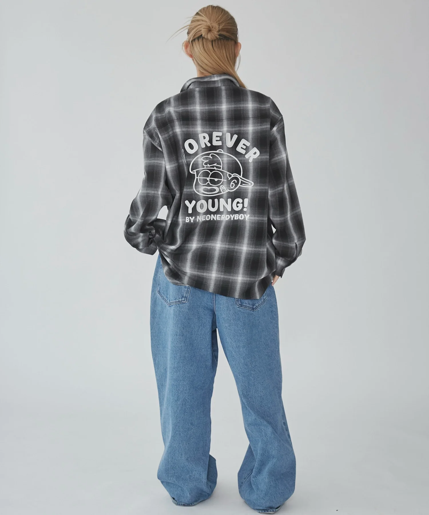 グラフィックオンブレチェックシャツ（LS） - Image 12