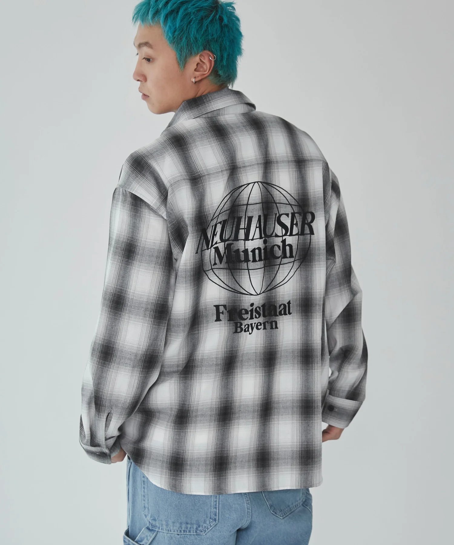 グラフィックオンブレチェックシャツ（LS） - Image 33