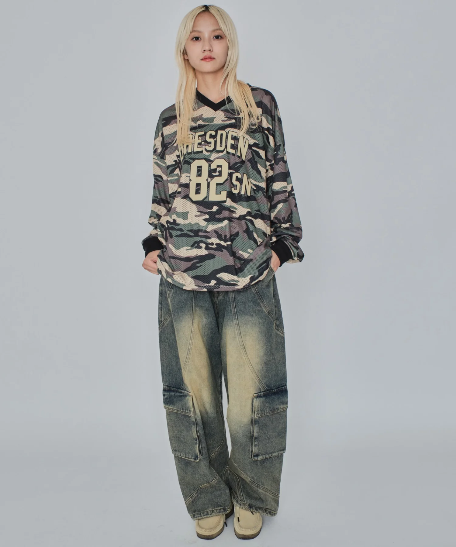 カモフラナンバリングホッケーT（LS） - Image 33