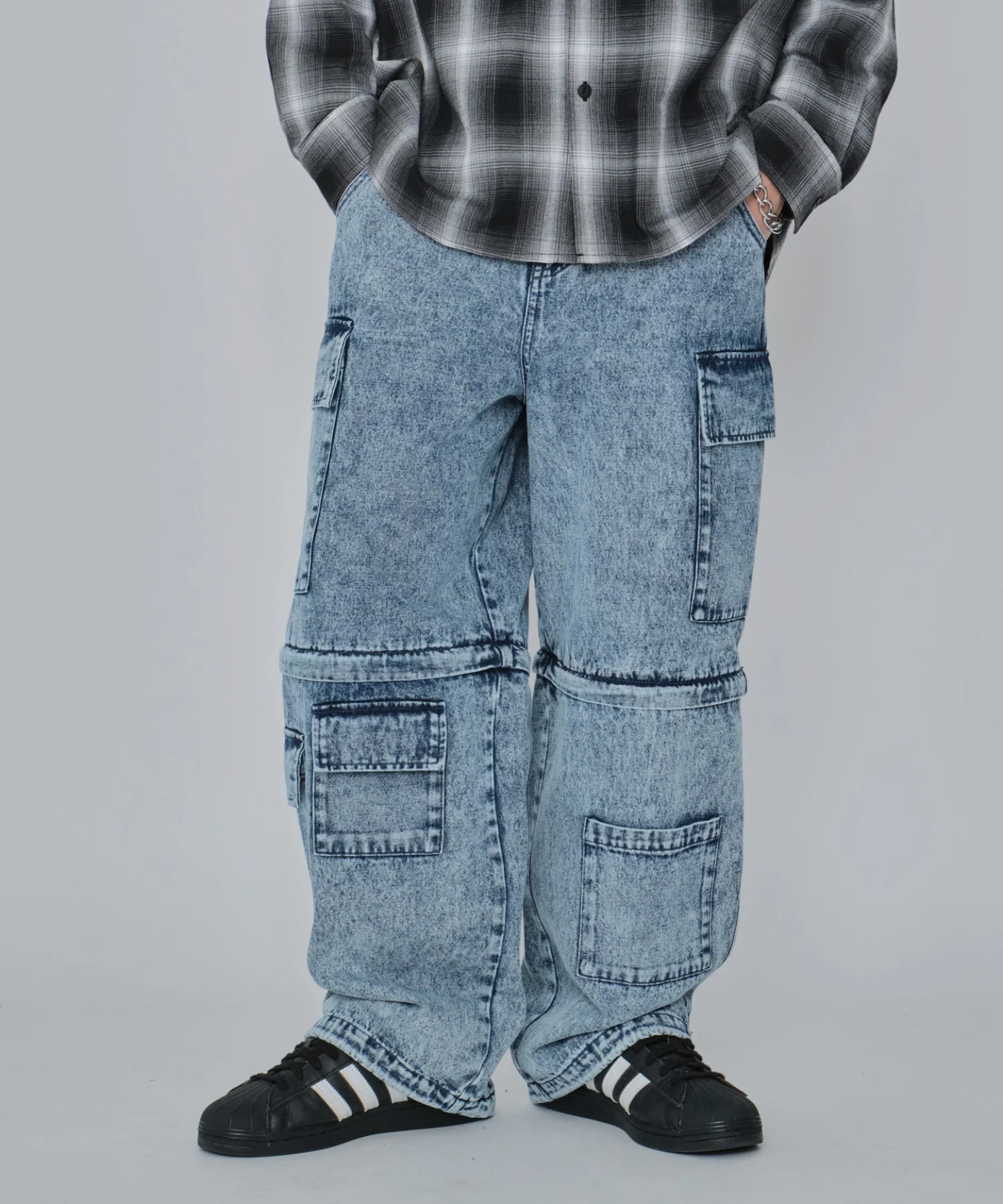2WAYマルチデニムカーゴパンツ - Image 13