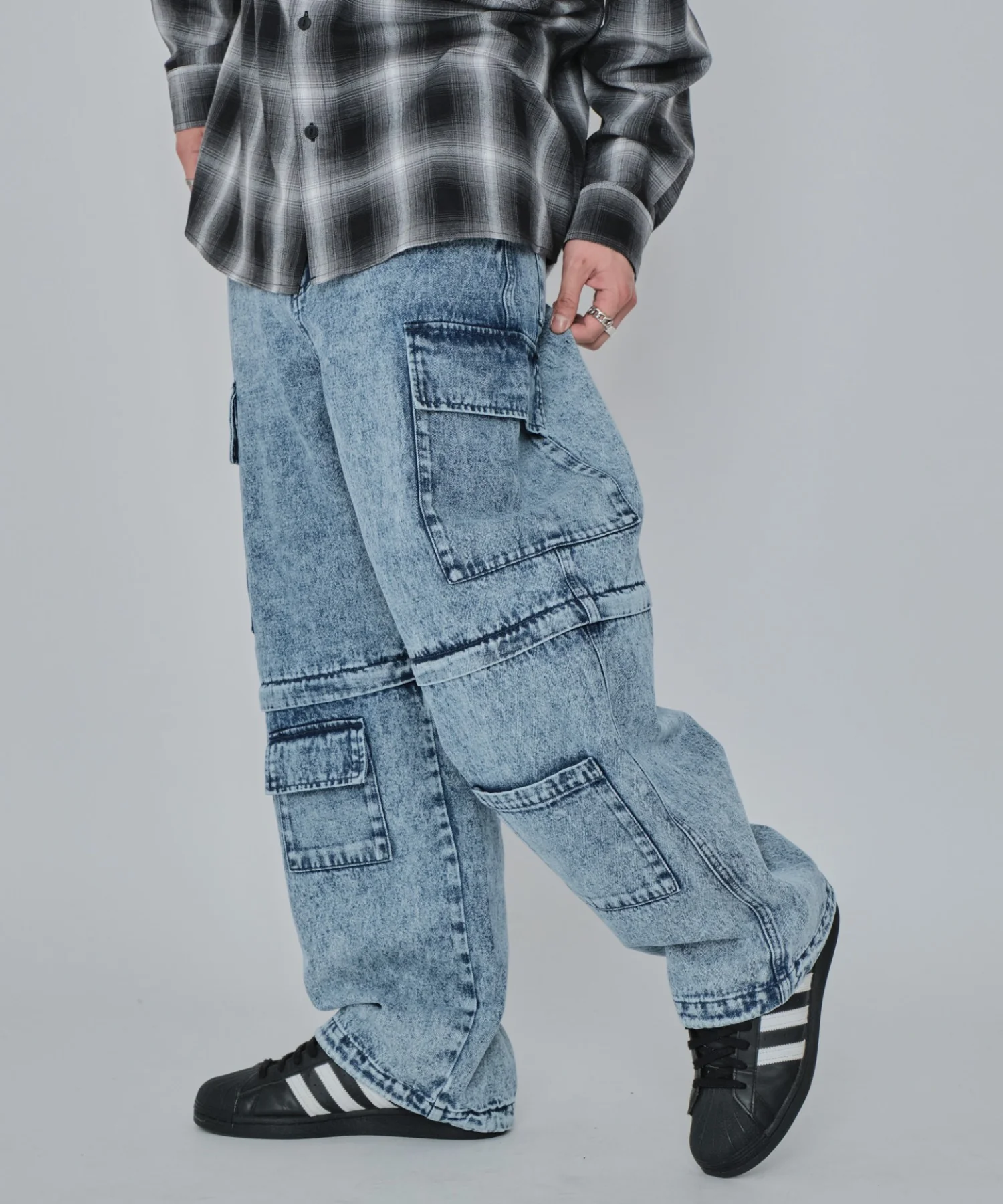 2WAYマルチデニムカーゴパンツ - Image 15