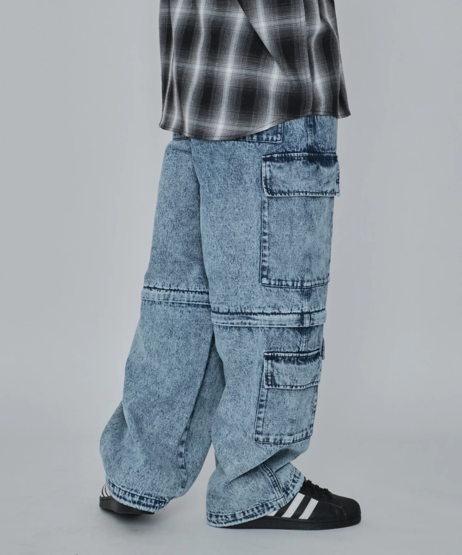 2WAYマルチデニムカーゴパンツ - Image 17