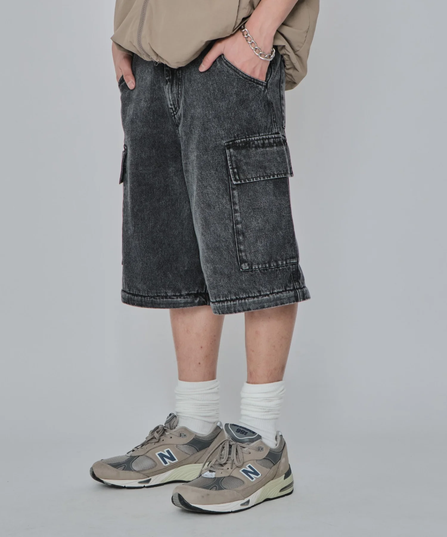 2WAYマルチデニムカーゴパンツ - Image 4