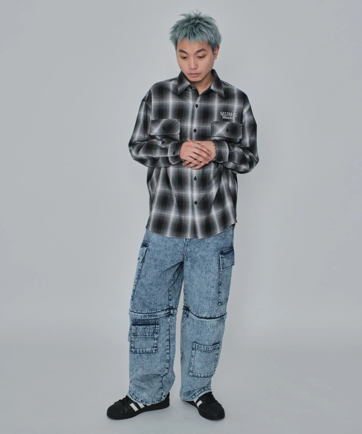 2WAYマルチデニムカーゴパンツ - Image 5
