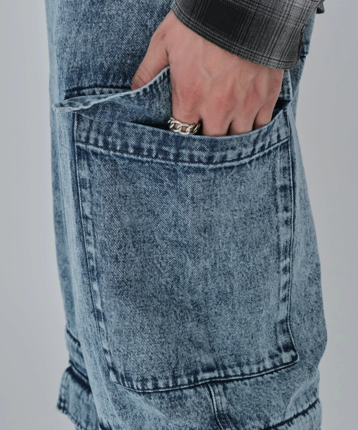 2WAYマルチデニムカーゴパンツ - Image 8