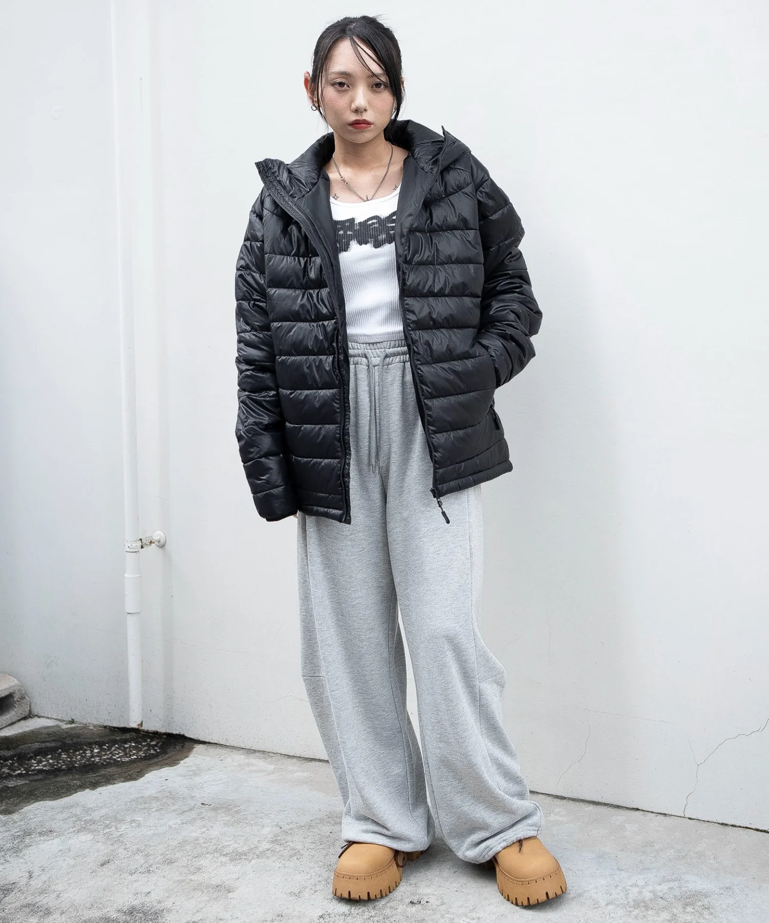 コンパクトフィットパファーフーディー - Image 16