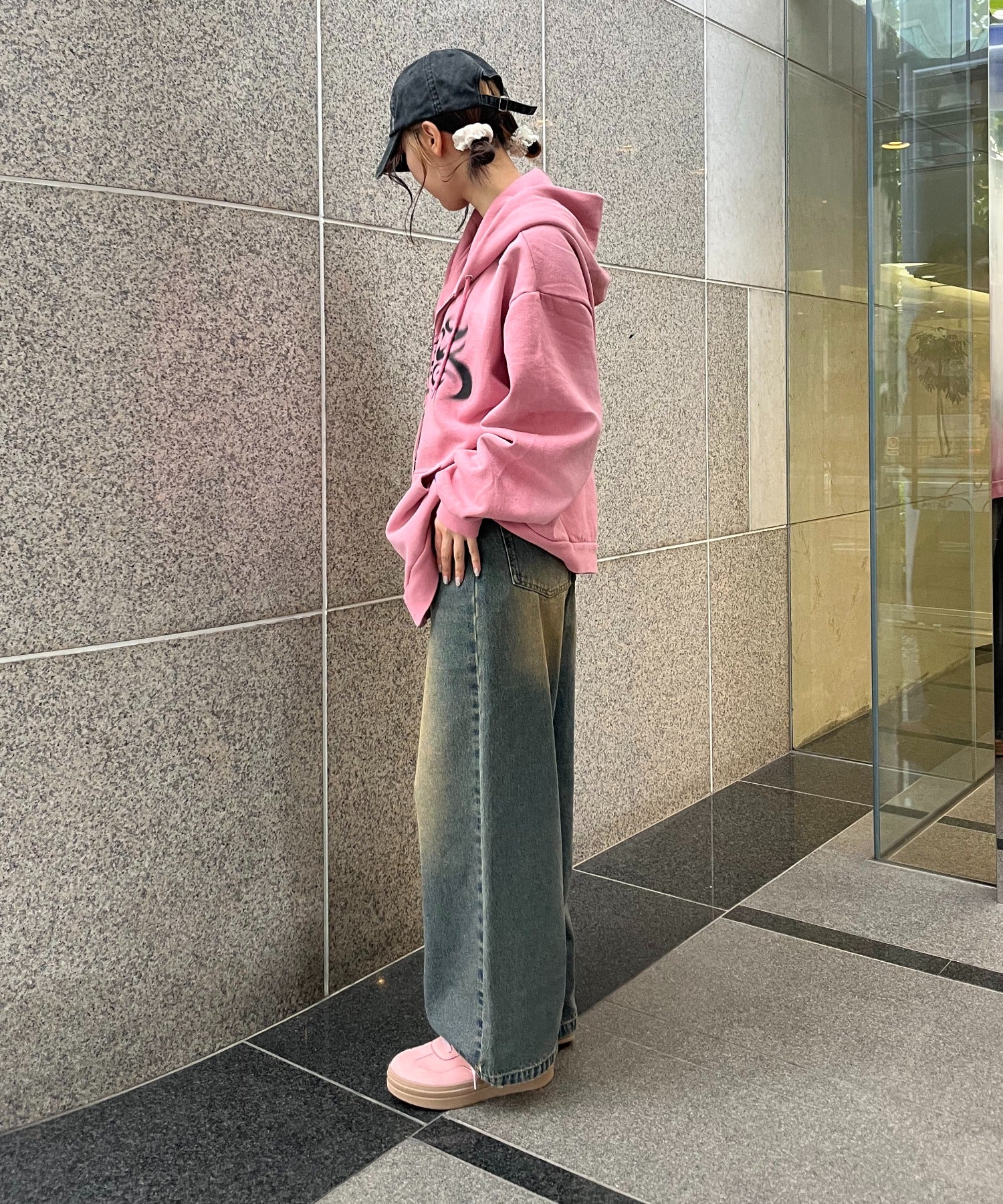 SEQUENZ　ロゴフェードZIPパーカー - Image 19