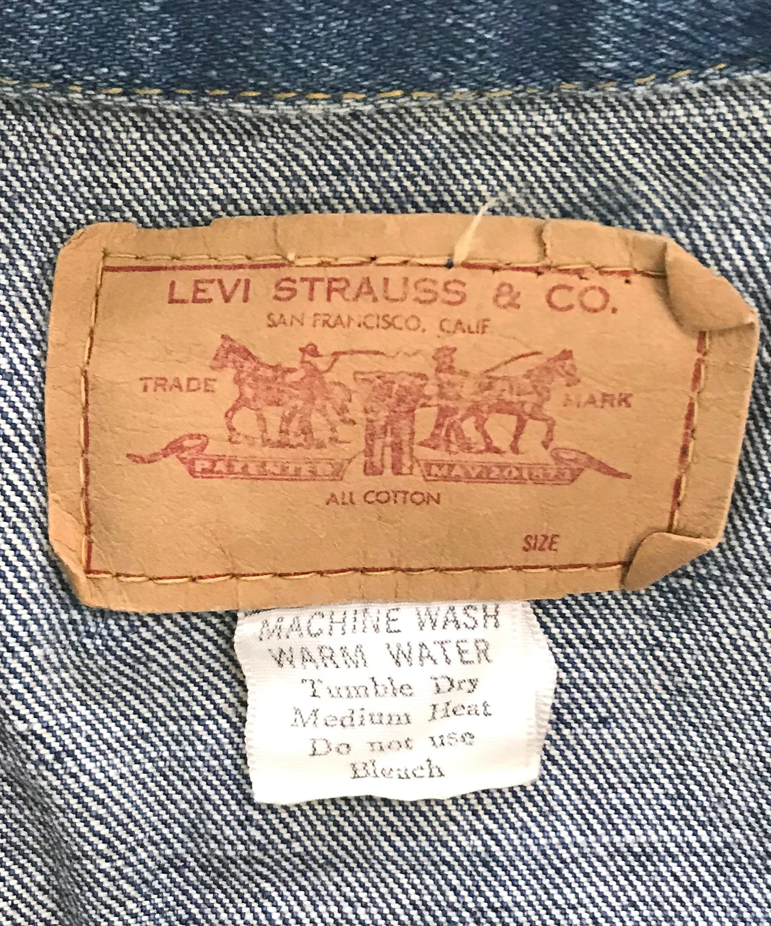 70505　Levi's　デニムジャケット - Image 3