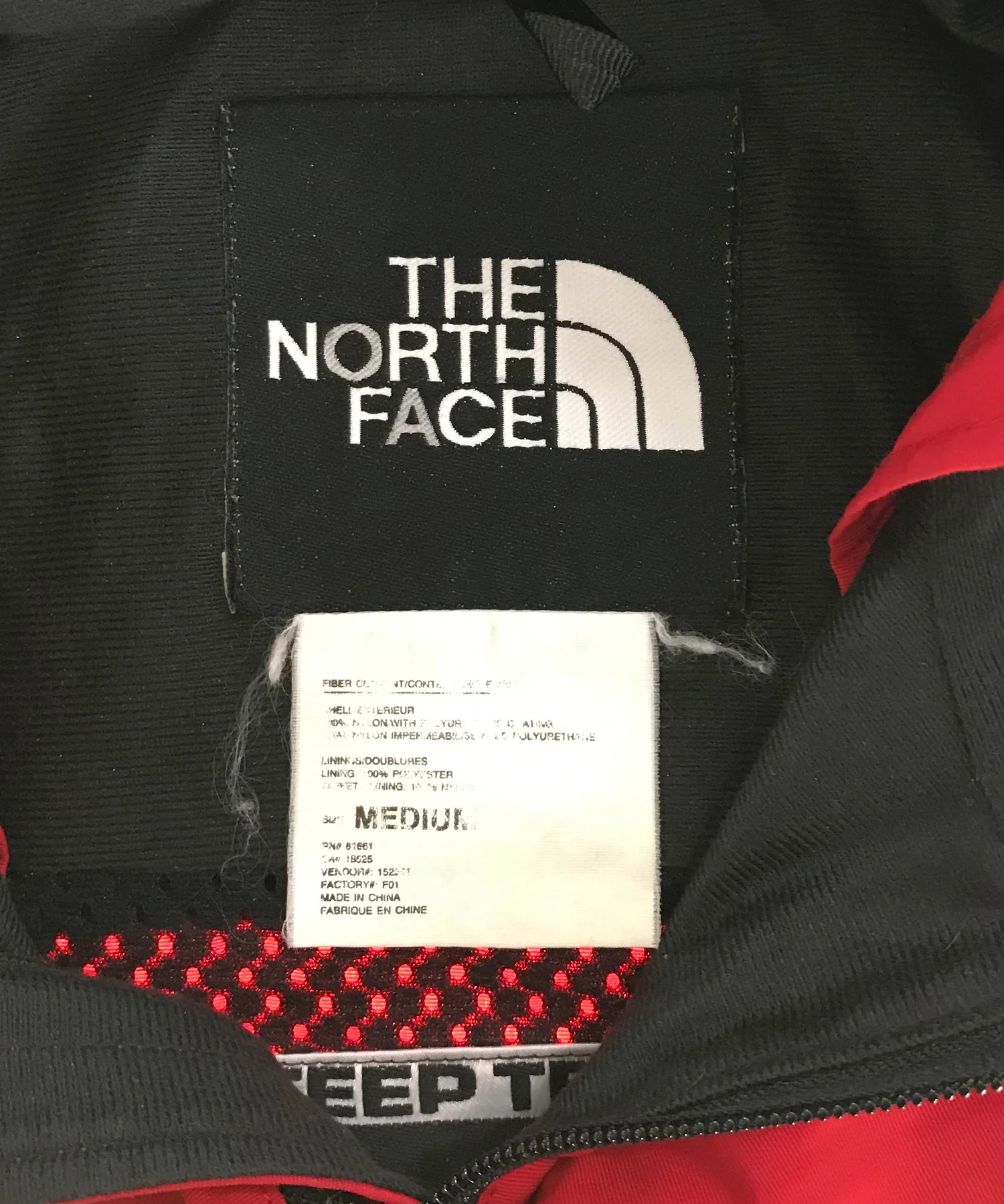 90´s THE NORTH FACE 　STEEP TECH<br>アウトドアナイロンジャケット - Image 3