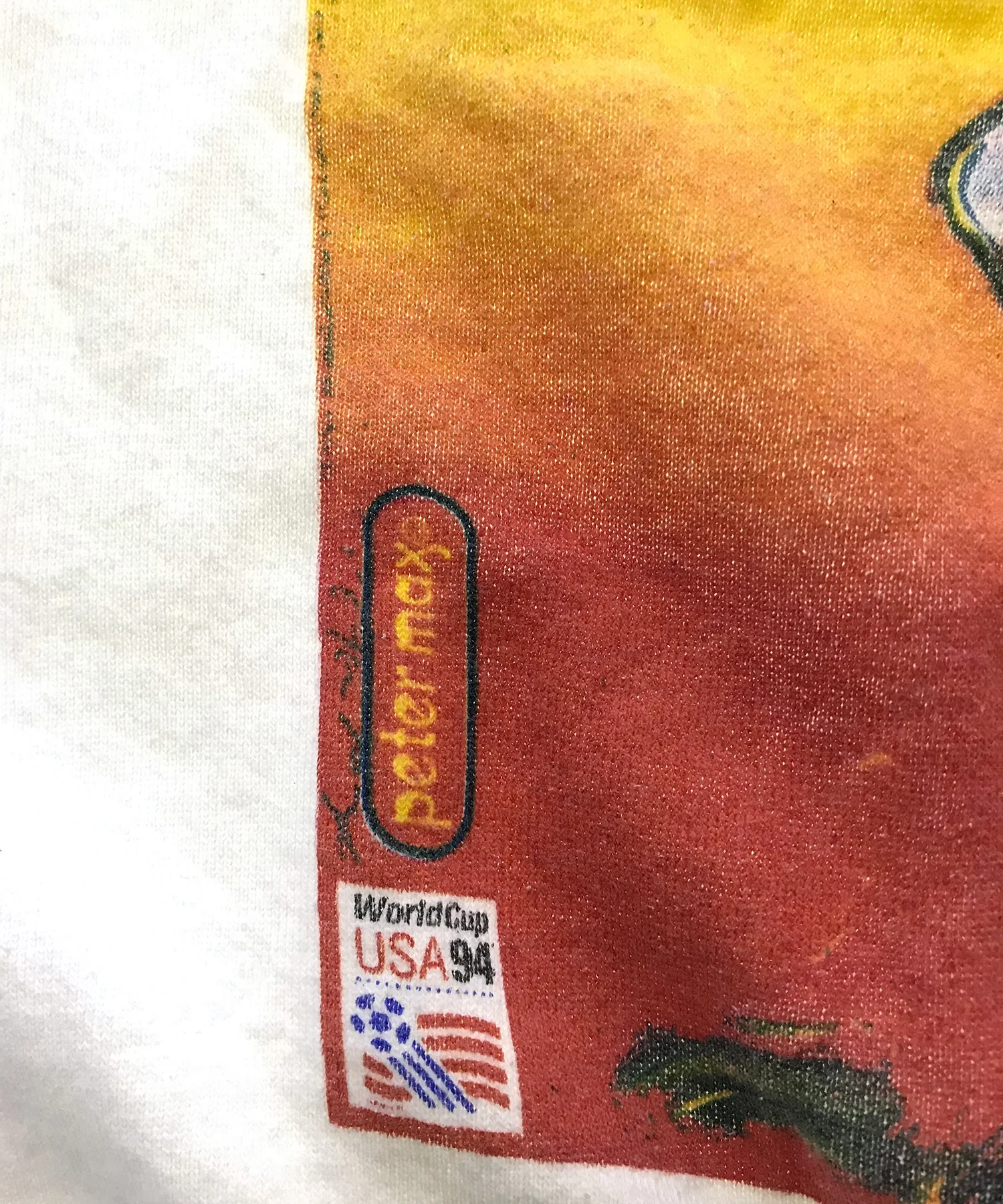90'S ピーターマックス プリントスウェット WORLD CUP '94 - Image 7