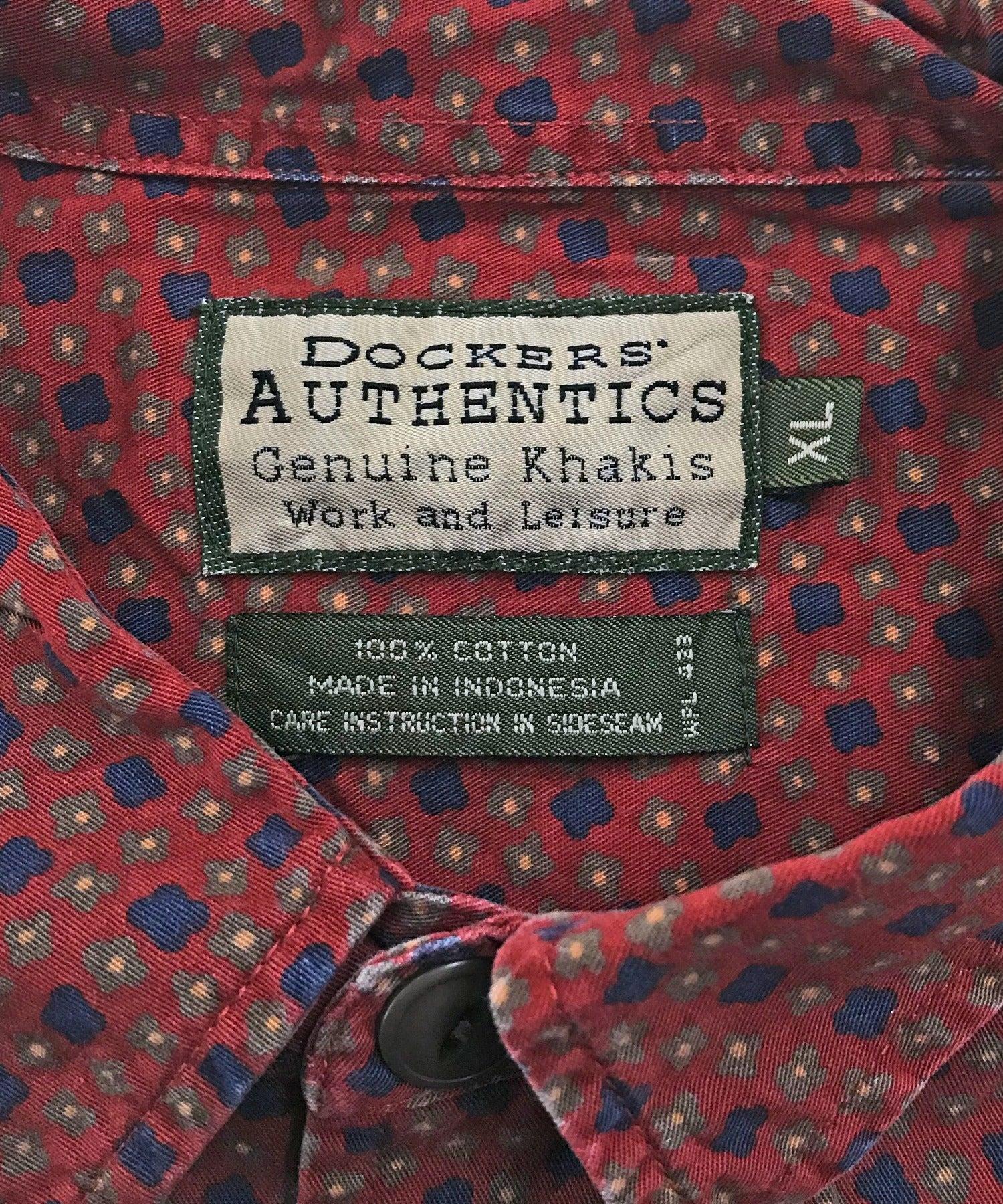 DOCKERS 柄シャツ - Image 3