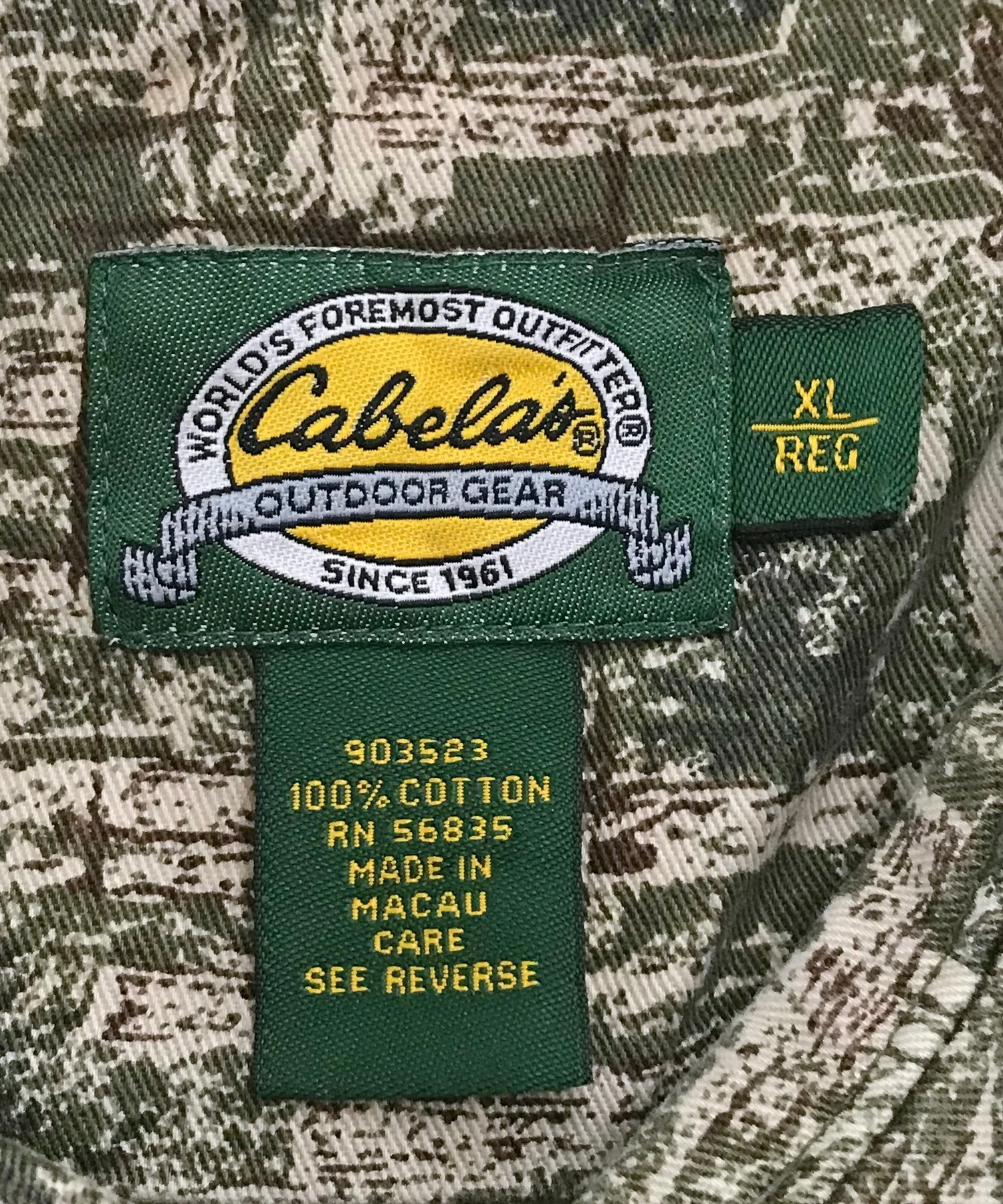 Cabela's 柄シャツ - Image 3