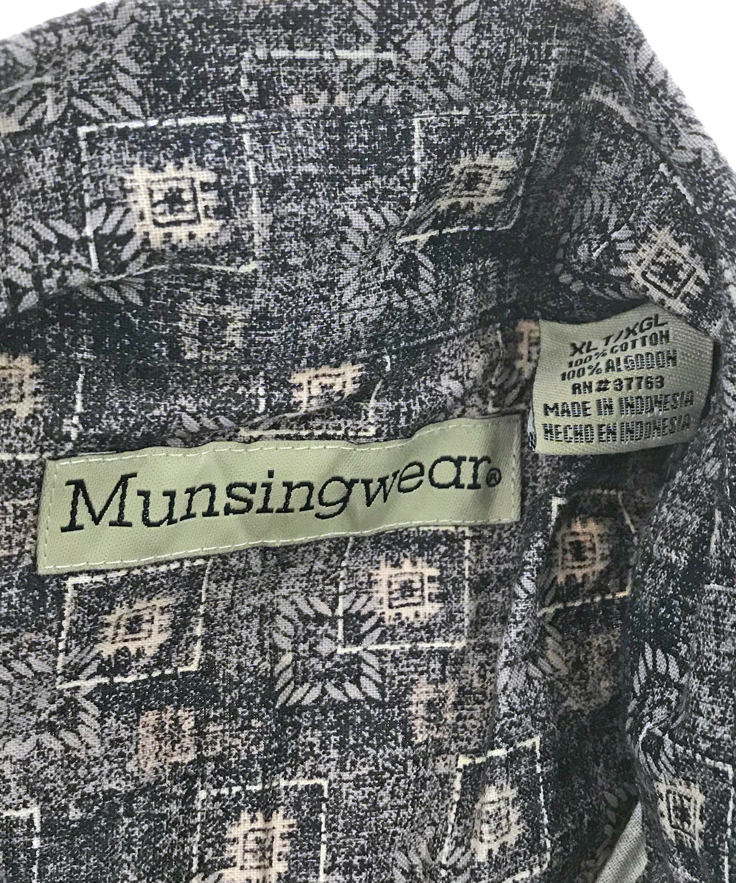 Munsingwear 柄シャツ - Image 3