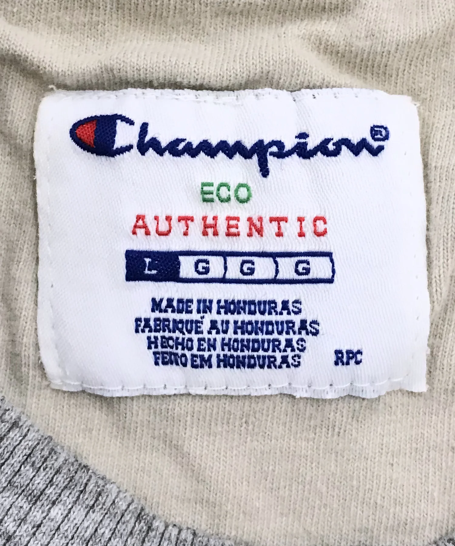 チャンピオンスウェット Champion ワンポイントロゴ 刺繍 - Image 3