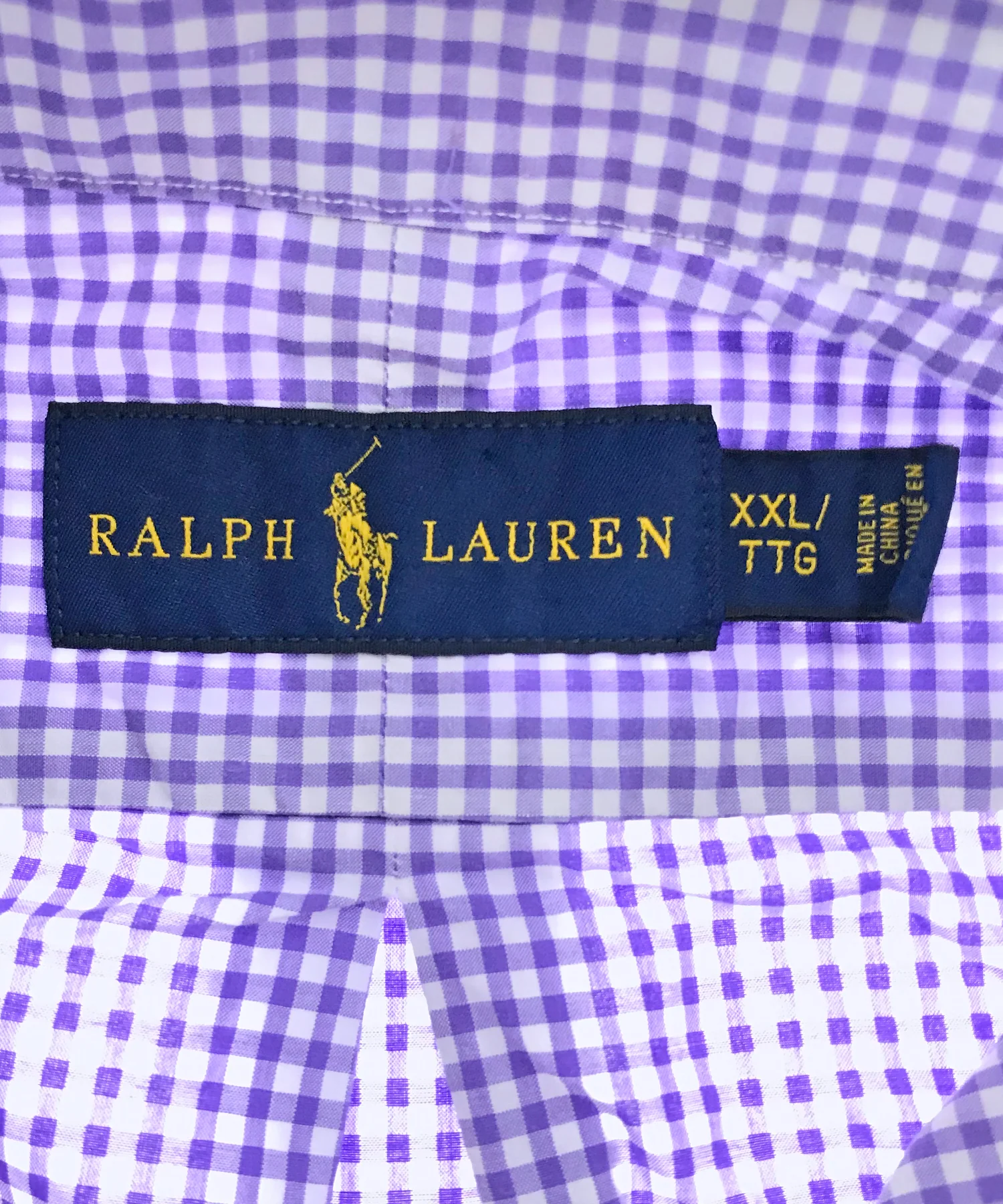 Ralph Lauren ブランドシャツ チェック ボタンダウン - Image 3