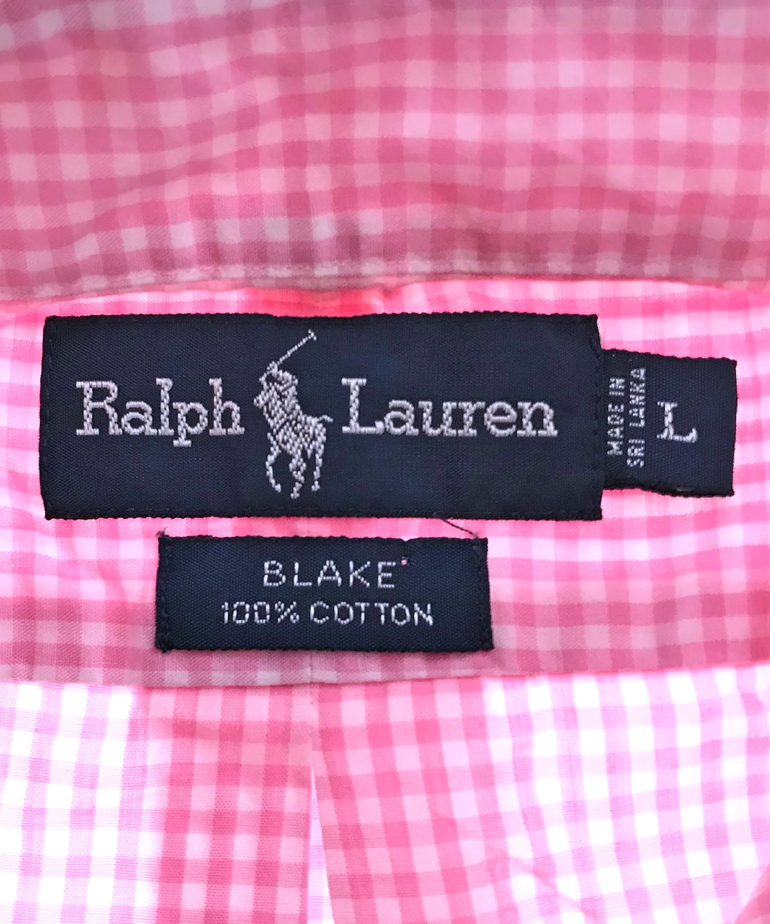 Ralph Lauren ブランドシャツ チェック ボタンダウン - Image 3