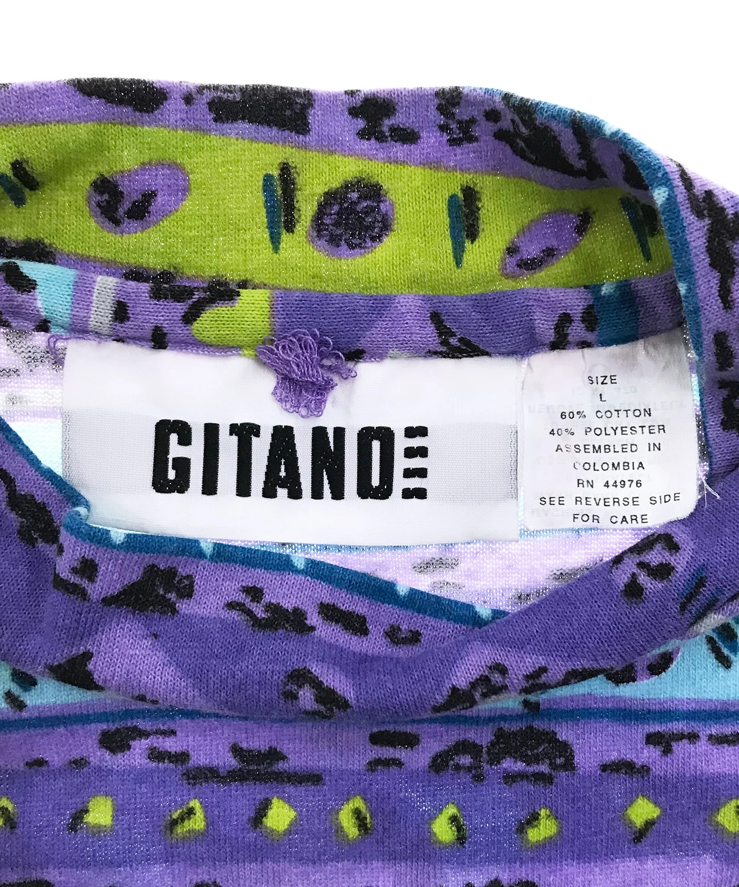 GITANO 総柄Ｔシャツ - Image 3