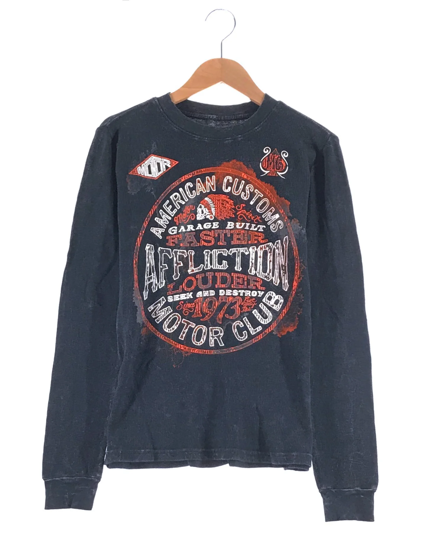 AFFLICTION AMERICAN CUSTOMS 長袖Ｔシャツ - Image 2